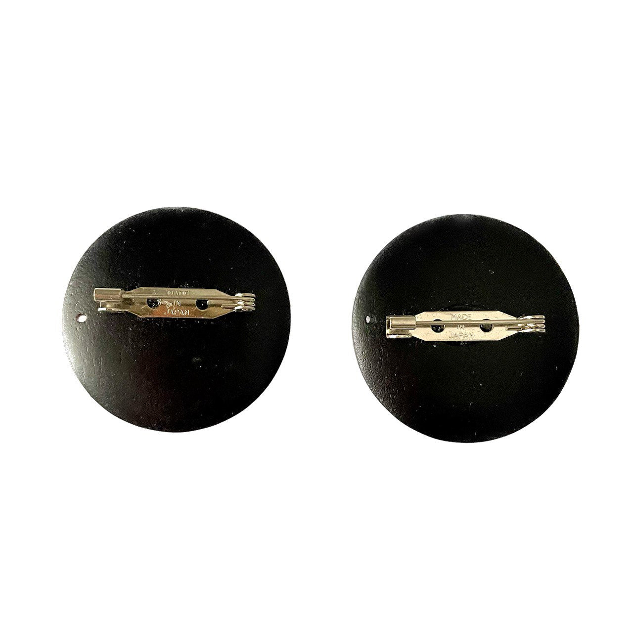 Sun and Flower Wooden Brooch (Set of 2)
