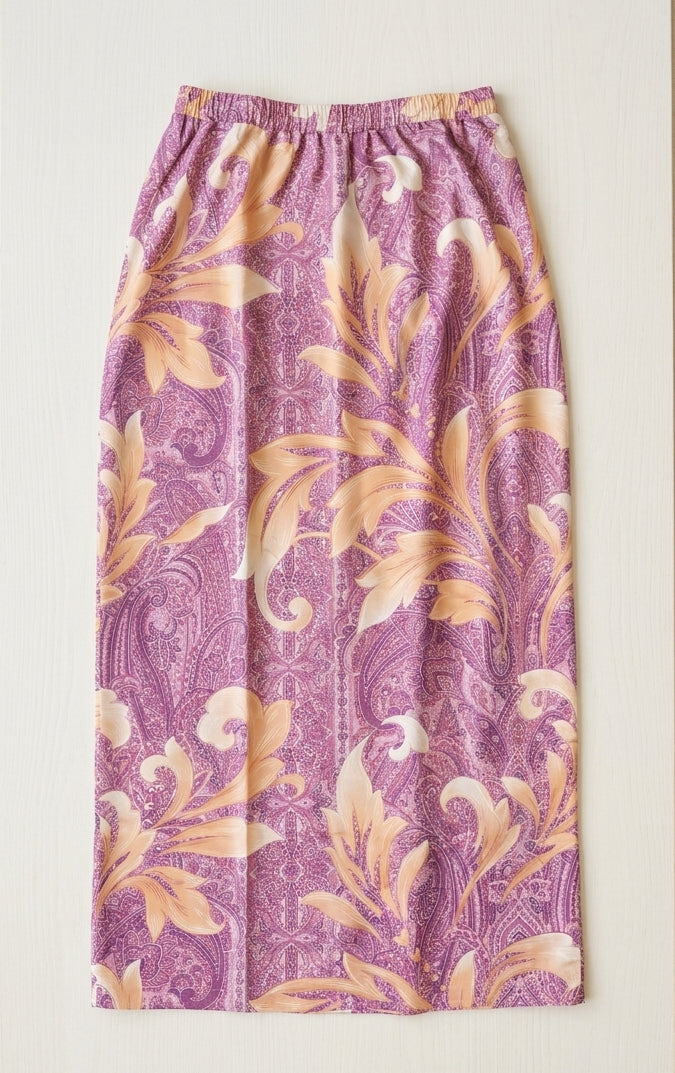 Plum Petale Skirt