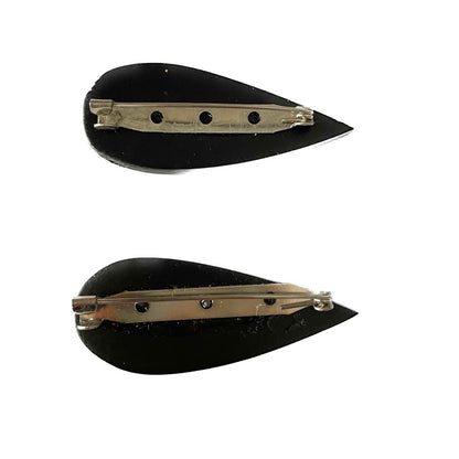 Teardrop Tribal Brooch (Set of 2)