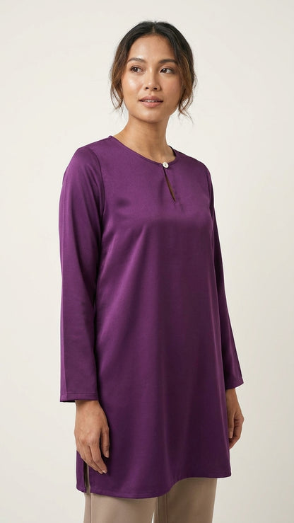 Mulberry Matte Satin