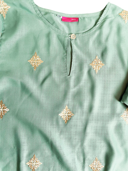 Embrodiery Diamond Short Length