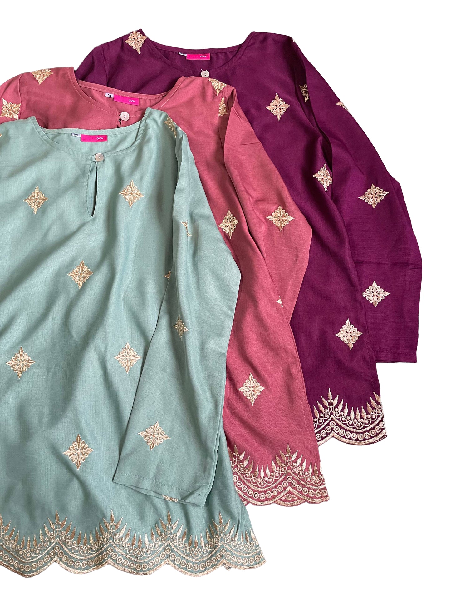 Embrodiery Diamond Short Length