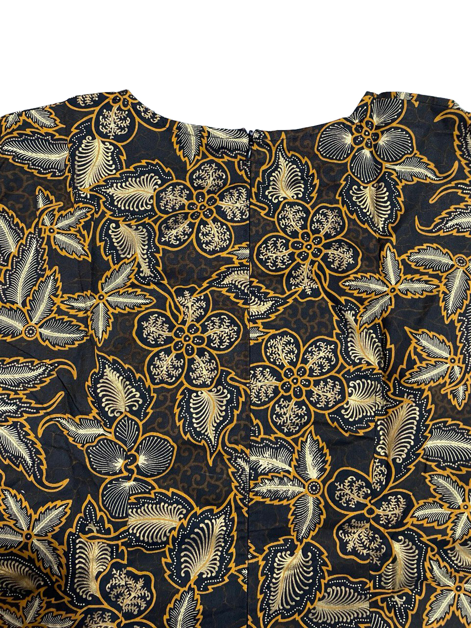 Batik Gold & Black