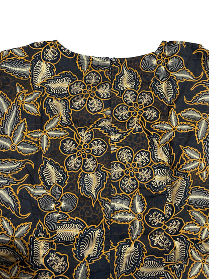 Batik Gold & Black