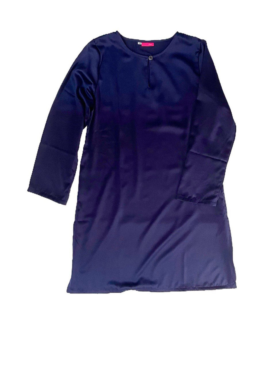 Dark Blue Blouse on a white background