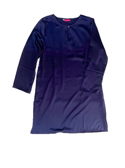 Dark Blue Blouse on a white background