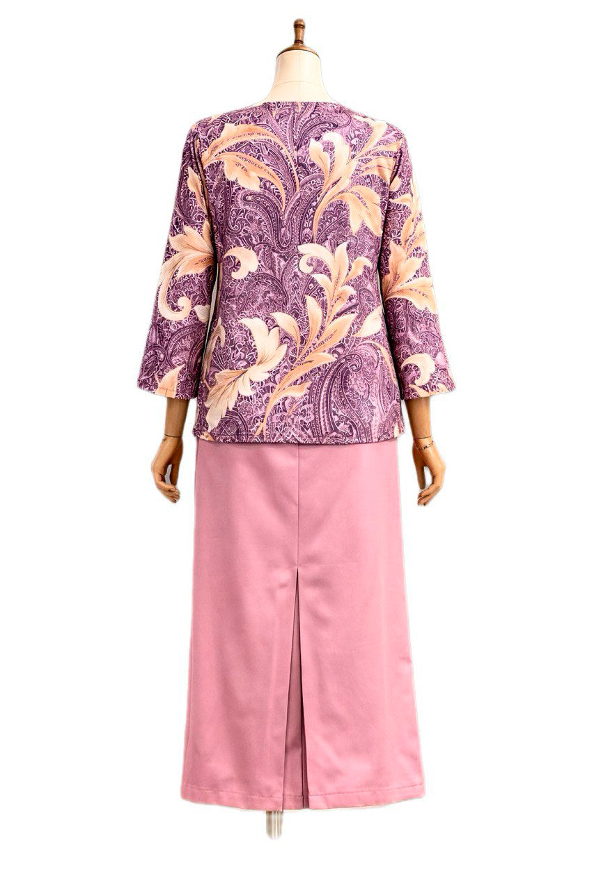 Plum Petale & Dusty Rose