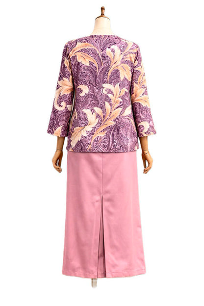 Plum Petale & Dusty Rose