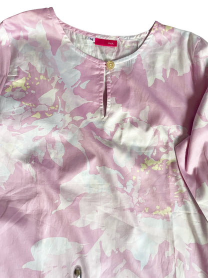 Watercolour Pastel Pink Blouse - OVA