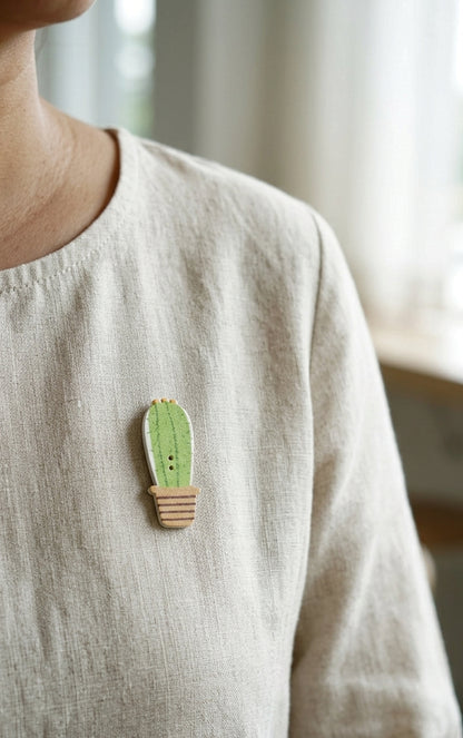 Cactus Wooden
