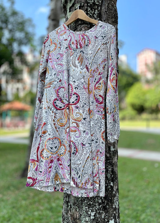 Lycra Paisley