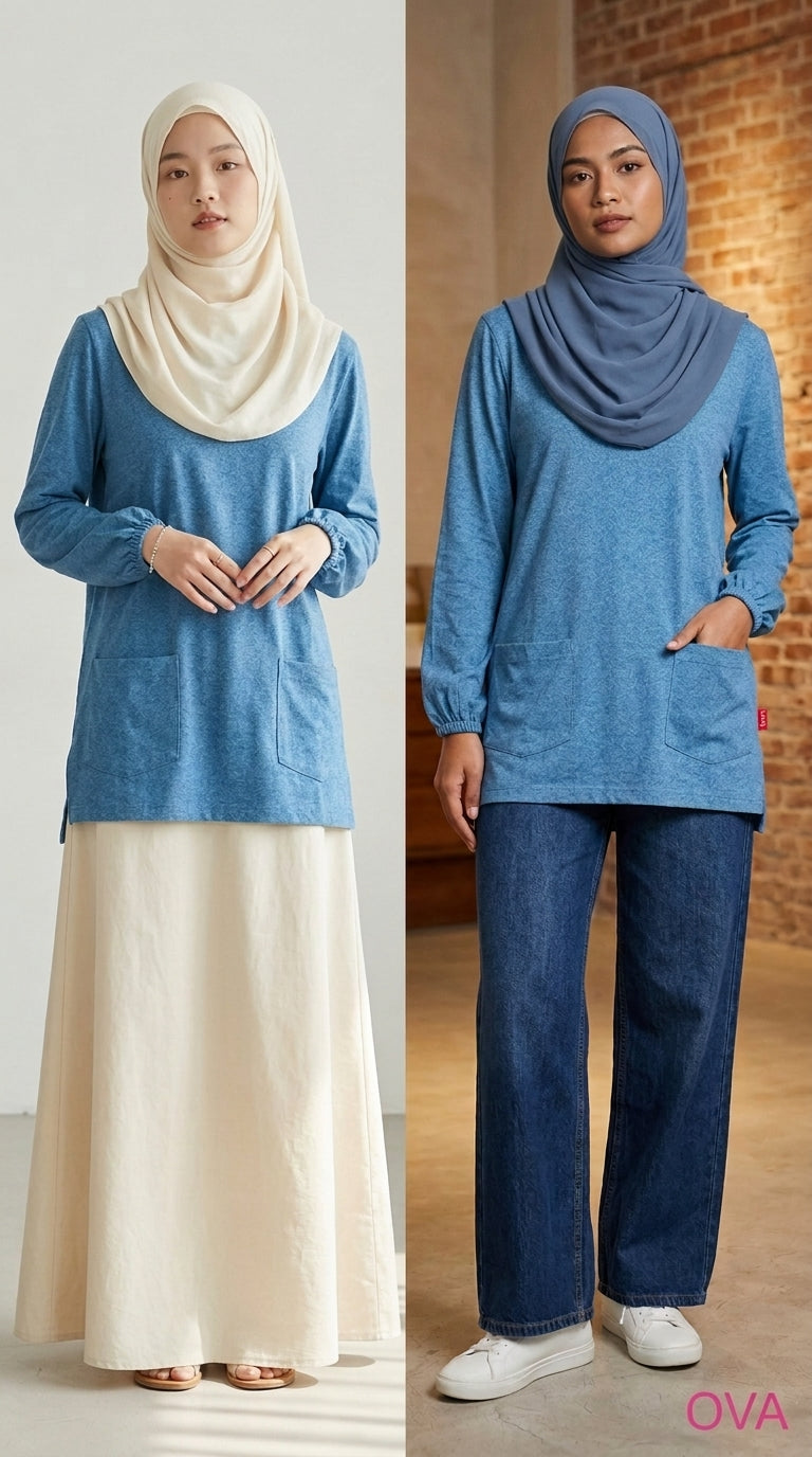 Cotton Tee Short Length - OVA