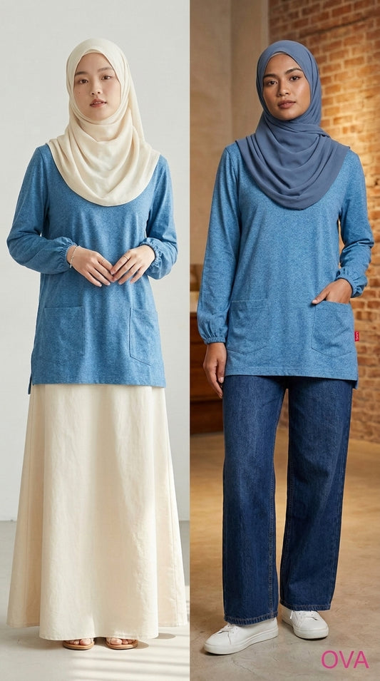 Cotton Tee Short Length - OVA