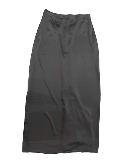 Dark gray skirt on a white background